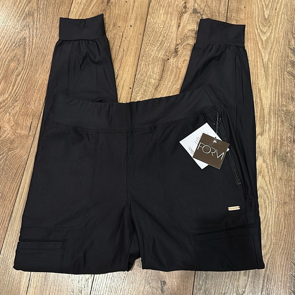NWT Cherokee Form Mid-Rise Jogger Scrub Pant - Small - Picture 11 of 12